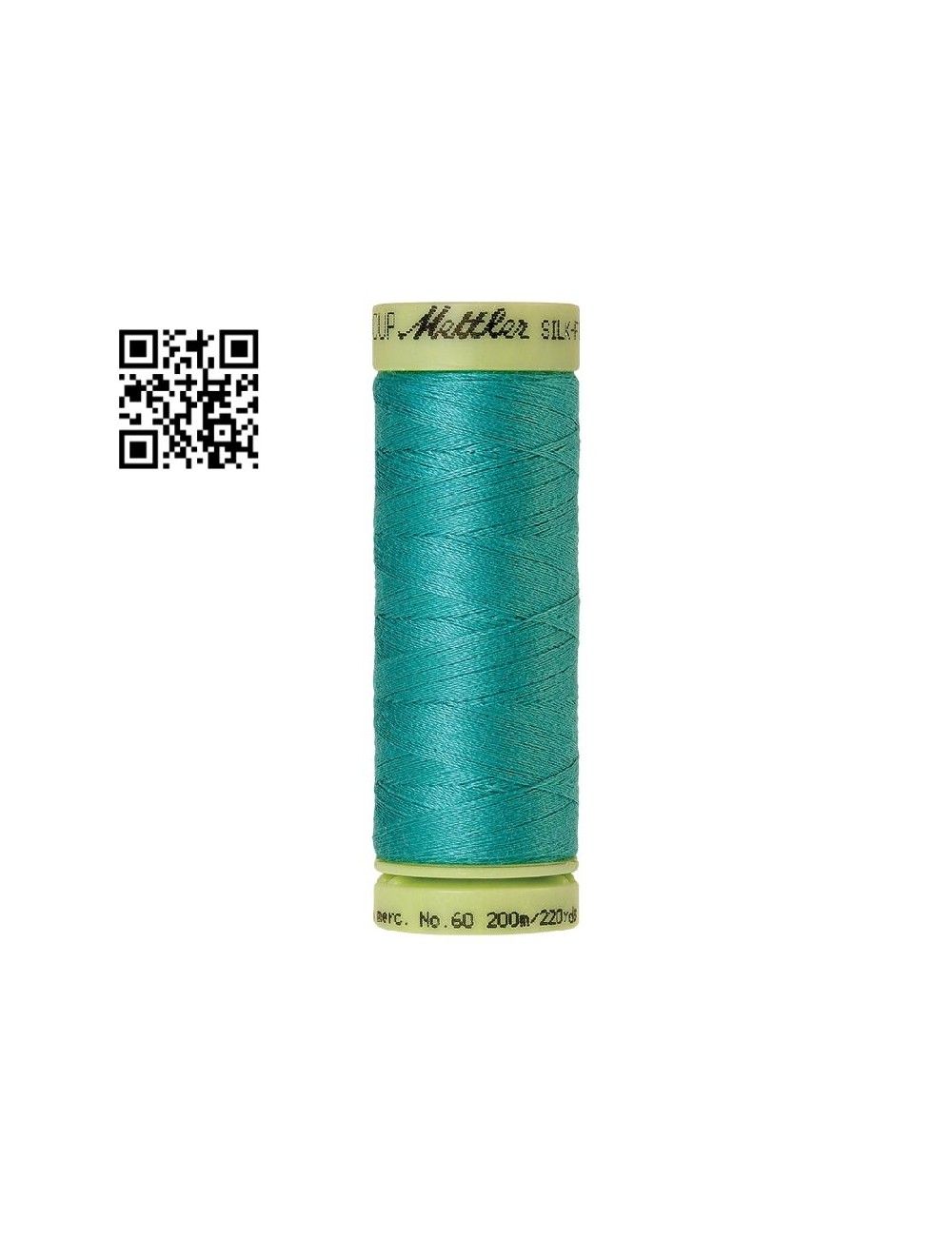Hilo de algodón Silk Finish nº60 - Grupo Amann Mettler. Disponible en caja de 5 carretes de 200mts - Ref. 9240