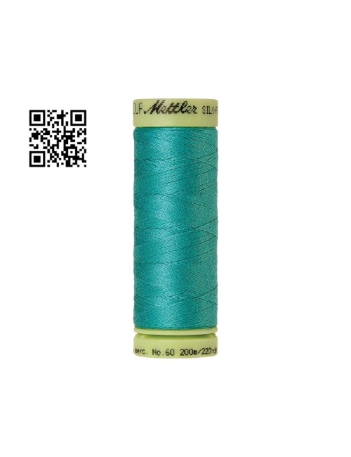 Hilo de algodón Silk Finish nº60 - Grupo Amann Mettler. Disponible en caja de 5 carretes de 200mts - Ref. 9240