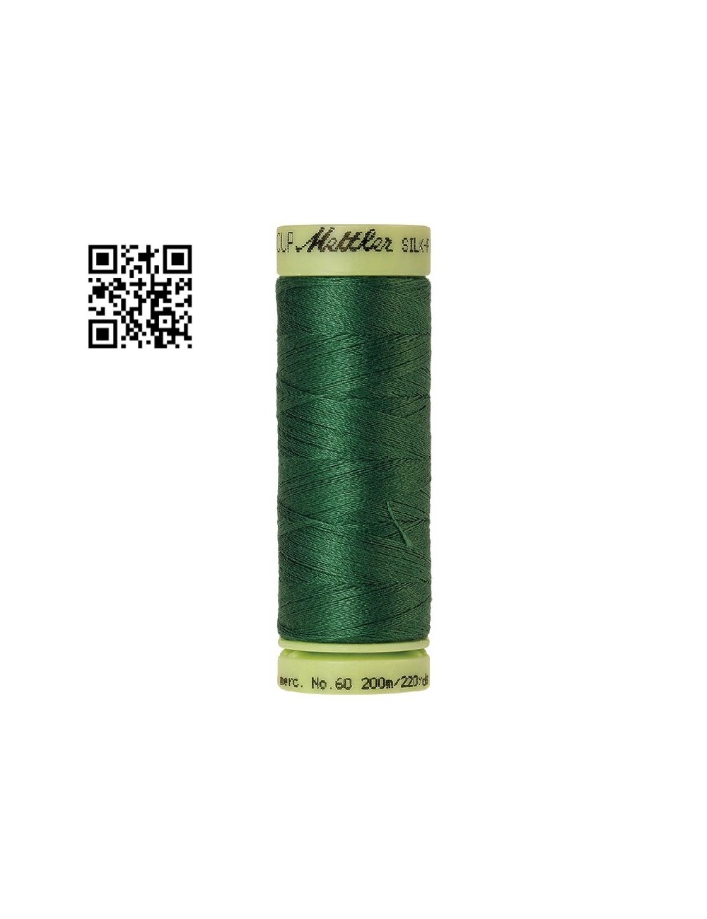 Hilo de algodón Silk Finish nº60 - Grupo Amann Mettler. Disponible en caja de 5 carretes de 200mts - Ref. 9240