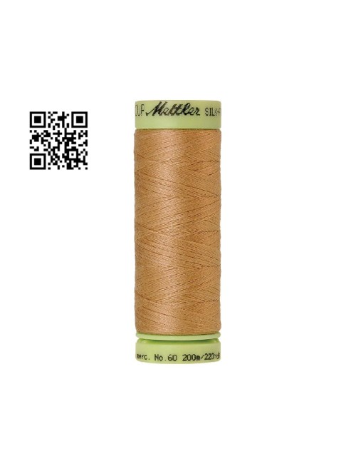Hilo de algodón Silk Finish nº60 - Grupo Amann Mettler. Disponible en caja de 5 carretes de 200mts - Ref. 9240