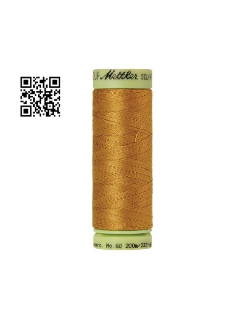 Hilo de algodón Silk Finish nº60 - Grupo Amann Mettler. Disponible en caja de 5 carretes de 200mts - Ref. 9240