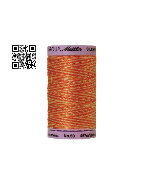 Hilo de algodón Silk Finish Multi nº50 - Grupo Amann Mettler. Disponible en caja de 5 carretes de 457mts - Ref. 9085