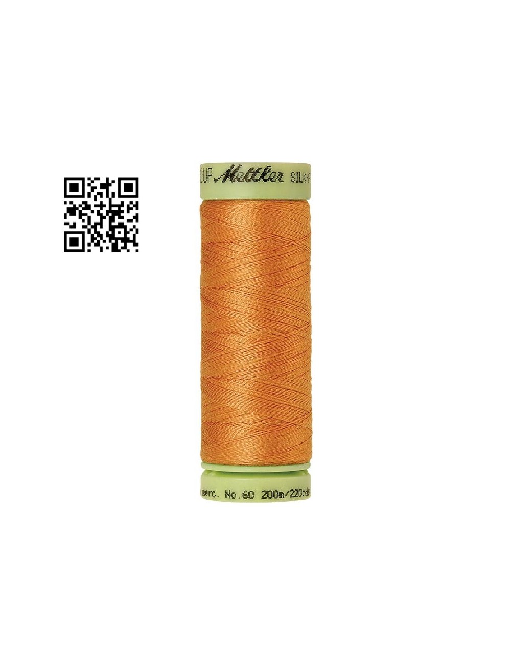 Hilo de algodón Silk Finish nº60 - Grupo Amann Mettler. Disponible en caja de 5 carretes de 200mts - Ref. 9240