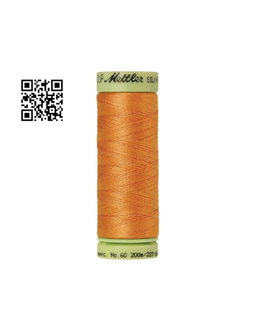 Hilo de algodón Silk Finish nº60 - Grupo Amann Mettler. Disponible en caja de 5 carretes de 200mts - Ref. 9240