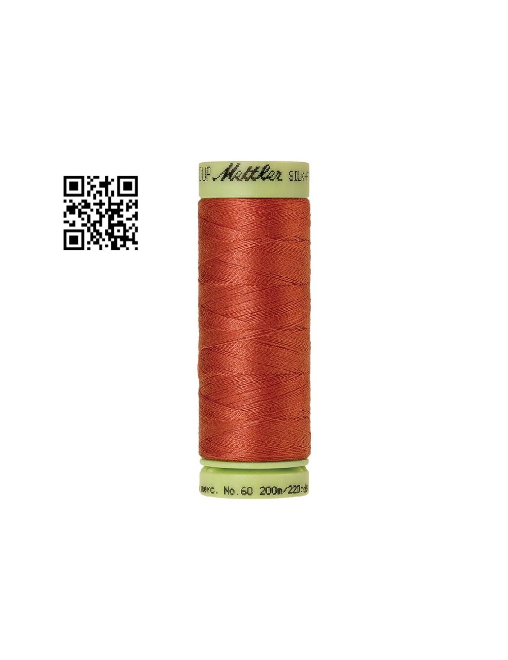 Hilo de algodón Silk Finish nº60 - Grupo Amann Mettler. Disponible en caja de 5 carretes de 200mts - Ref. 9240