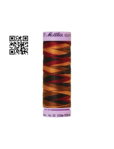 Hilo de algodón Silk Finish Multi nº50 - Grupo Amann Mettler. Disponible en caja de 5 carretes de 100mts - Ref. 9075