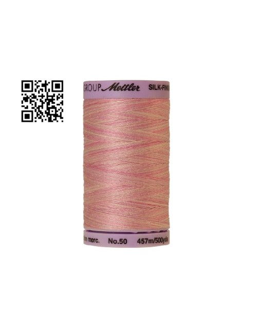 Hilo de algodón Silk Finish Multi nº50 - Grupo Amann Mettler. Disponible en caja de 5 carretes de 457mts - Ref. 9085