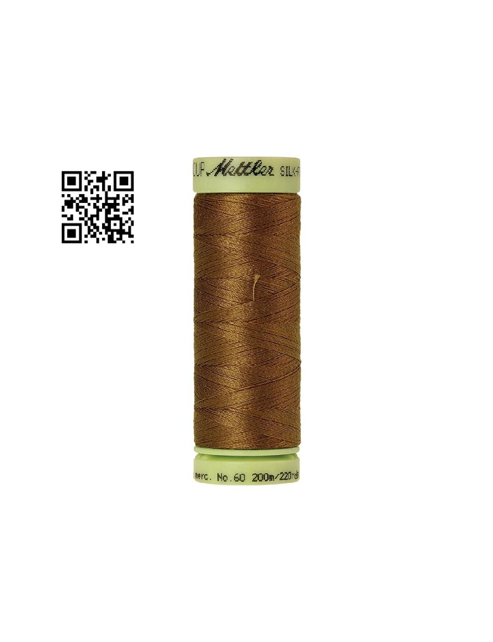 Hilo de algodón Silk Finish nº60 - Grupo Amann Mettler. Disponible en caja de 5 carretes de 200mts - Ref. 9240
