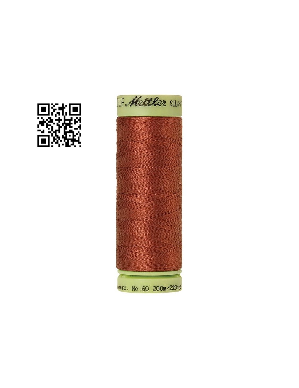 Hilo de algodón Silk Finish nº60 - Grupo Amann Mettler. Disponible en caja de 5 carretes de 200mts - Ref. 9240