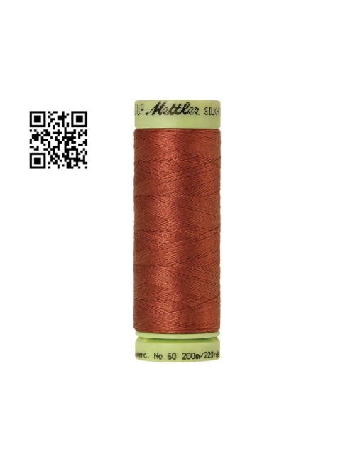 Hilo de algodón Silk Finish nº60 - Grupo Amann Mettler. Disponible en caja de 5 carretes de 200mts - Ref. 9240