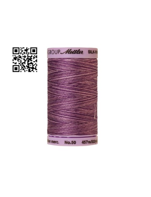 Hilo de algodón Silk Finish Multi nº50 - Grupo Amann Mettler. Disponible en caja de 5 carretes de 457mts - Ref. 9085