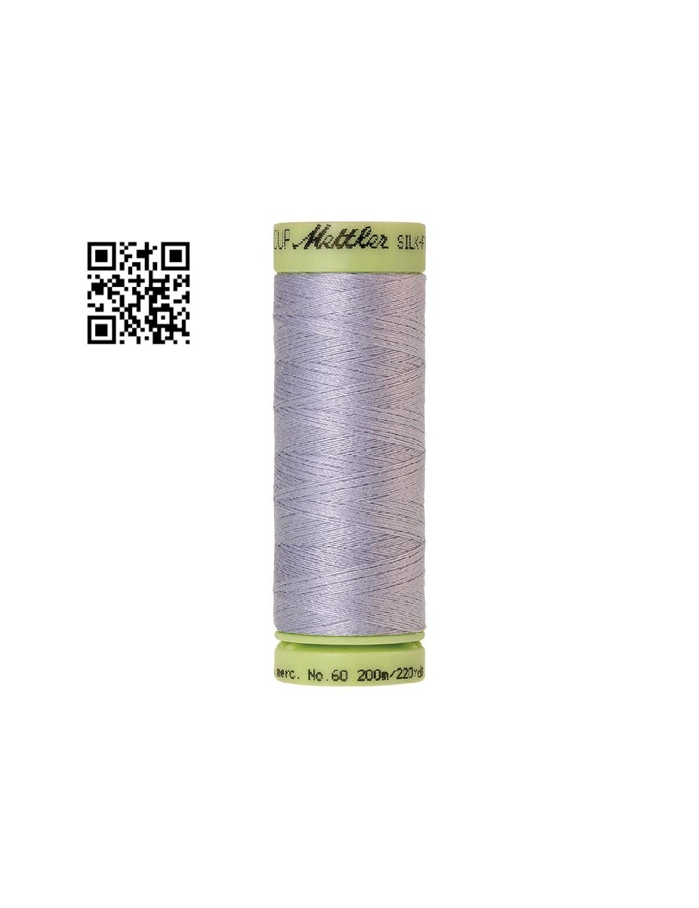 Hilo de algodón Silk Finish nº60 - Grupo Amann Mettler. Disponible en caja de 5 carretes de 200mts - Ref. 9240