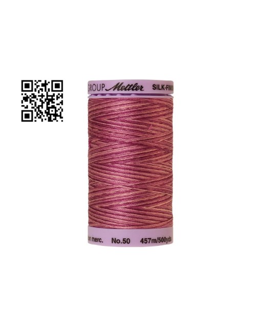 Hilo de algodón Silk Finish Multi nº50 - Grupo Amann Mettler. Disponible en caja de 5 carretes de 457mts - Ref. 9085