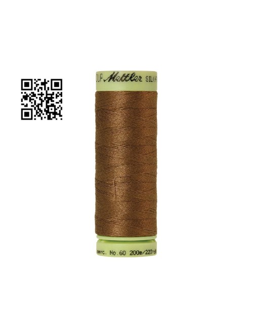 Hilo de algodón Silk Finish nº60 - Grupo Amann Mettler. Disponible en caja de 5 carretes de 200mts - Ref. 9240