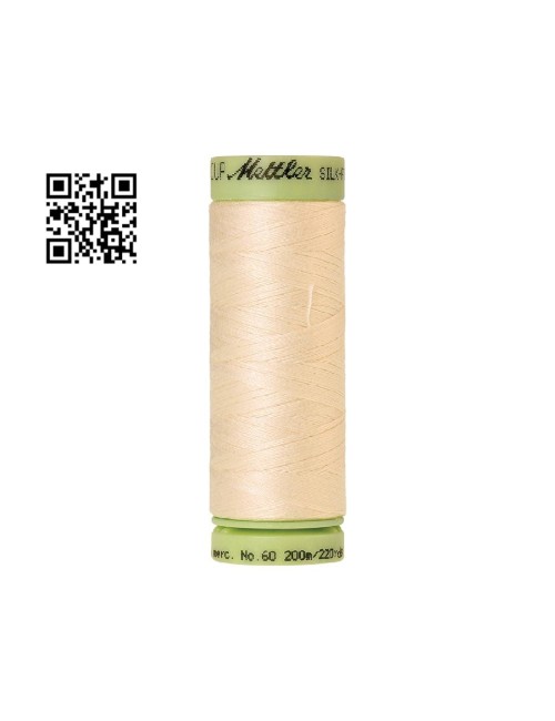 Hilo de algodón Silk Finish nº60 - Grupo Amann Mettler. Disponible en caja de 5 carretes de 200mts - Ref. 9240