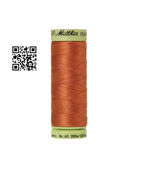 Hilo de algodón Silk Finish nº60 - Grupo Amann Mettler. Disponible en caja de 5 carretes de 200mts - Ref. 9240