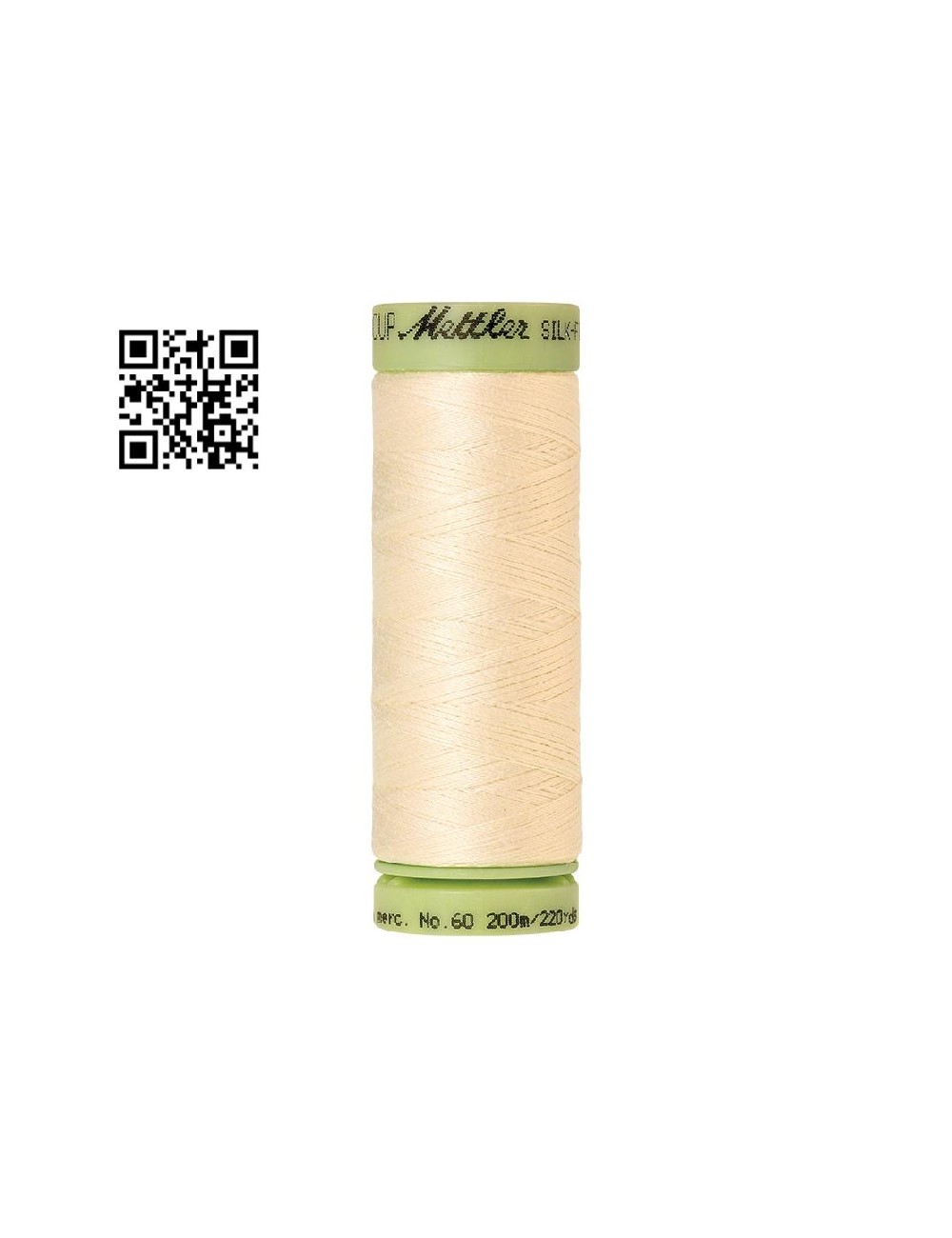 Hilo de algodón Silk Finish nº60 - Grupo Amann Mettler. Disponible en caja de 5 carretes de 200mts - Ref. 9240