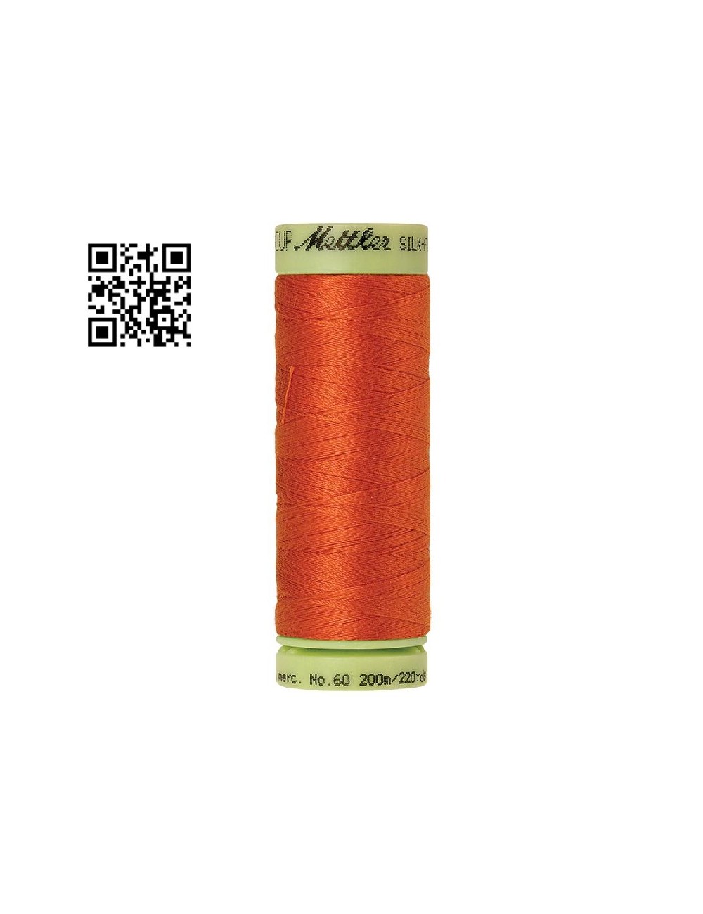 Hilo de algodón Silk Finish nº60 - Grupo Amann Mettler. Disponible en caja de 5 carretes de 200mts - Ref. 9240