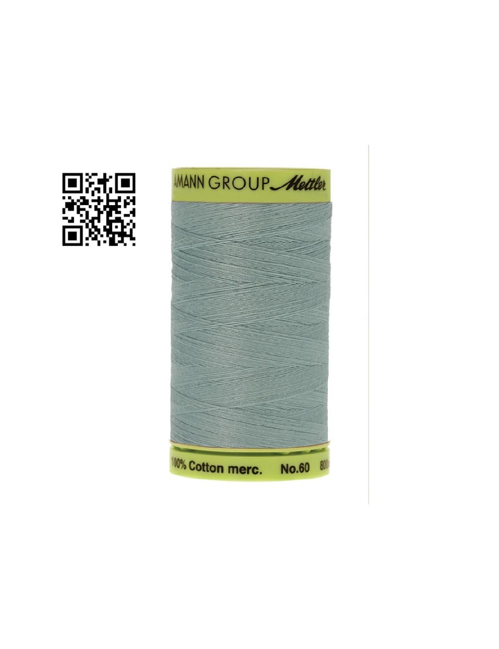 Hilo de algodón Silk Finish nº60 - Grupo Amann Mettler. Disponible en caja de 5 carretes de 800mts - Ref. 9248
