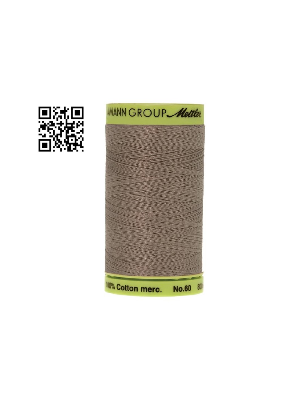 Hilo de algodón Silk Finish nº60 - Grupo Amann Mettler. Disponible en caja de 5 carretes de 800mts - Ref. 9248