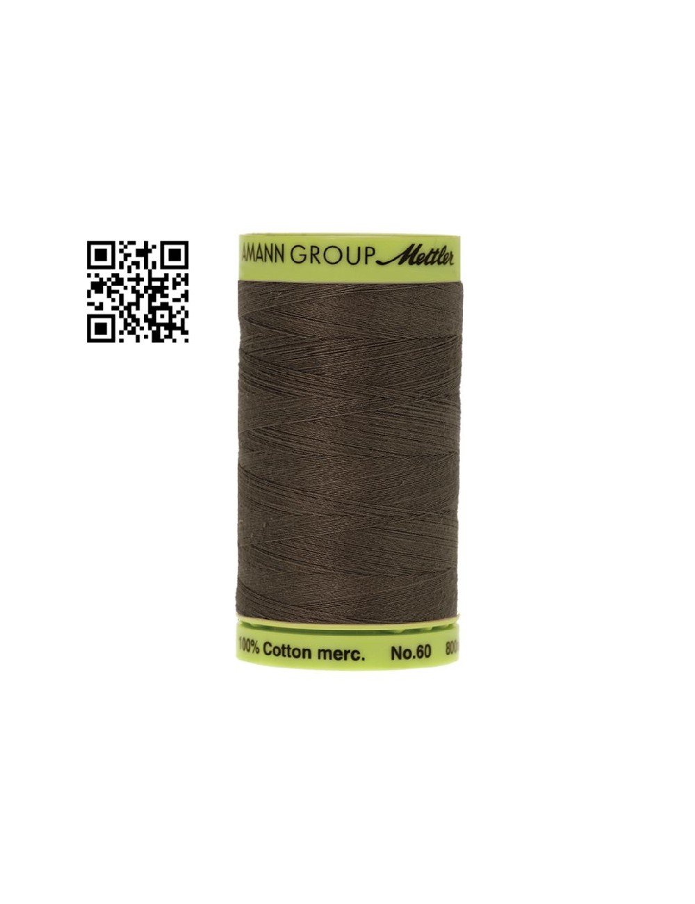 Hilo de algodón Silk Finish nº60 - Grupo Amann Mettler. Disponible en caja de 5 carretes de 800mts - Ref. 9248