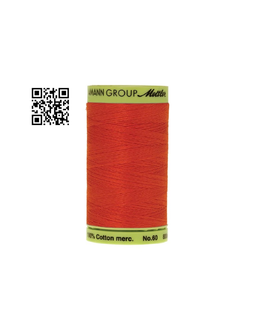 Hilo de algodón Silk Finish nº60 - Grupo Amann Mettler. Disponible en caja de 5 carretes de 800mts - Ref. 9248