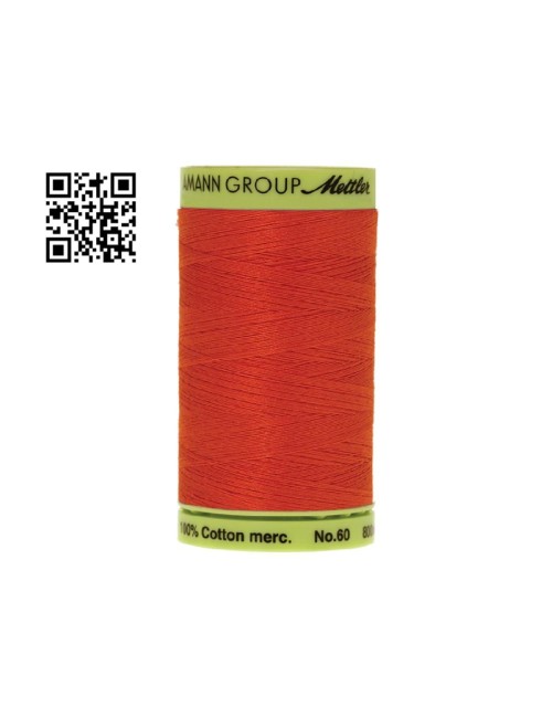 Hilo de algodón Silk Finish nº60 - Grupo Amann Mettler. Disponible en caja de 5 carretes de 800mts - Ref. 9248