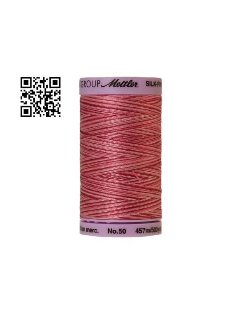 Hilo de algodón Silk Finish Multi nº50 - Grupo Amann Mettler. Disponible en caja de 5 carretes de 457mts - Ref. 9085