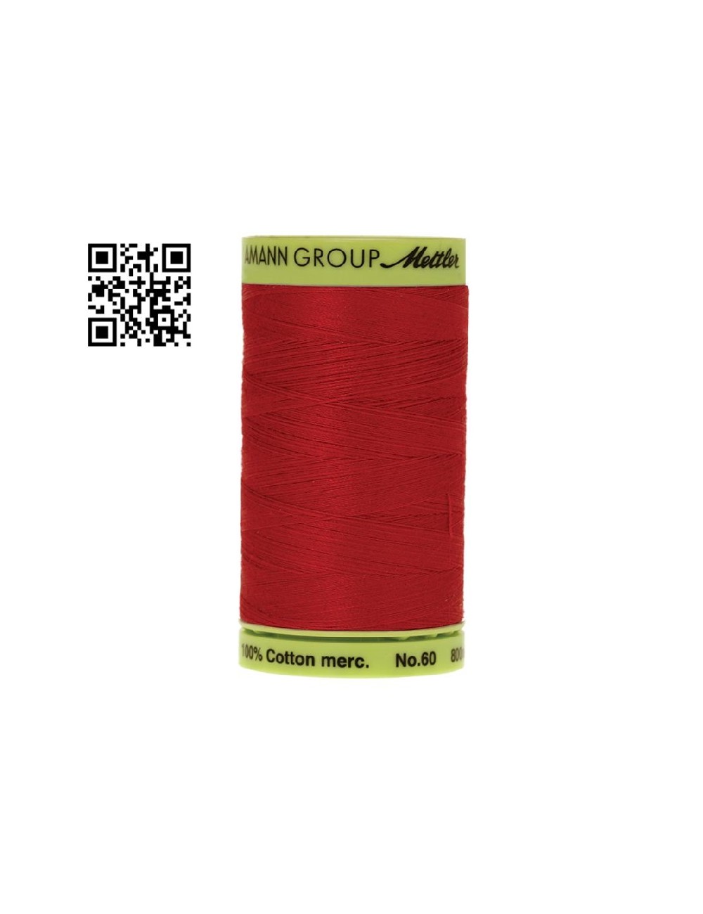 Hilo de algodón Silk Finish nº60 - Grupo Amann Mettler. Disponible en caja de 5 carretes de 800mts - Ref. 9248