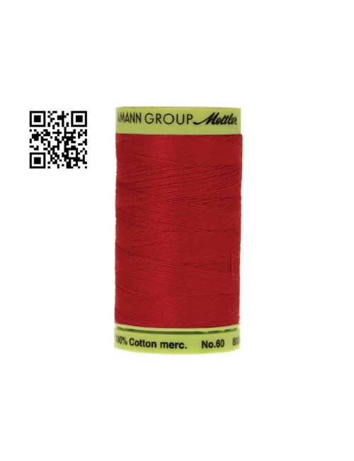 Hilo de algodón Silk Finish nº60 - Grupo Amann Mettler. Disponible en caja de 5 carretes de 800mts - Ref. 9248