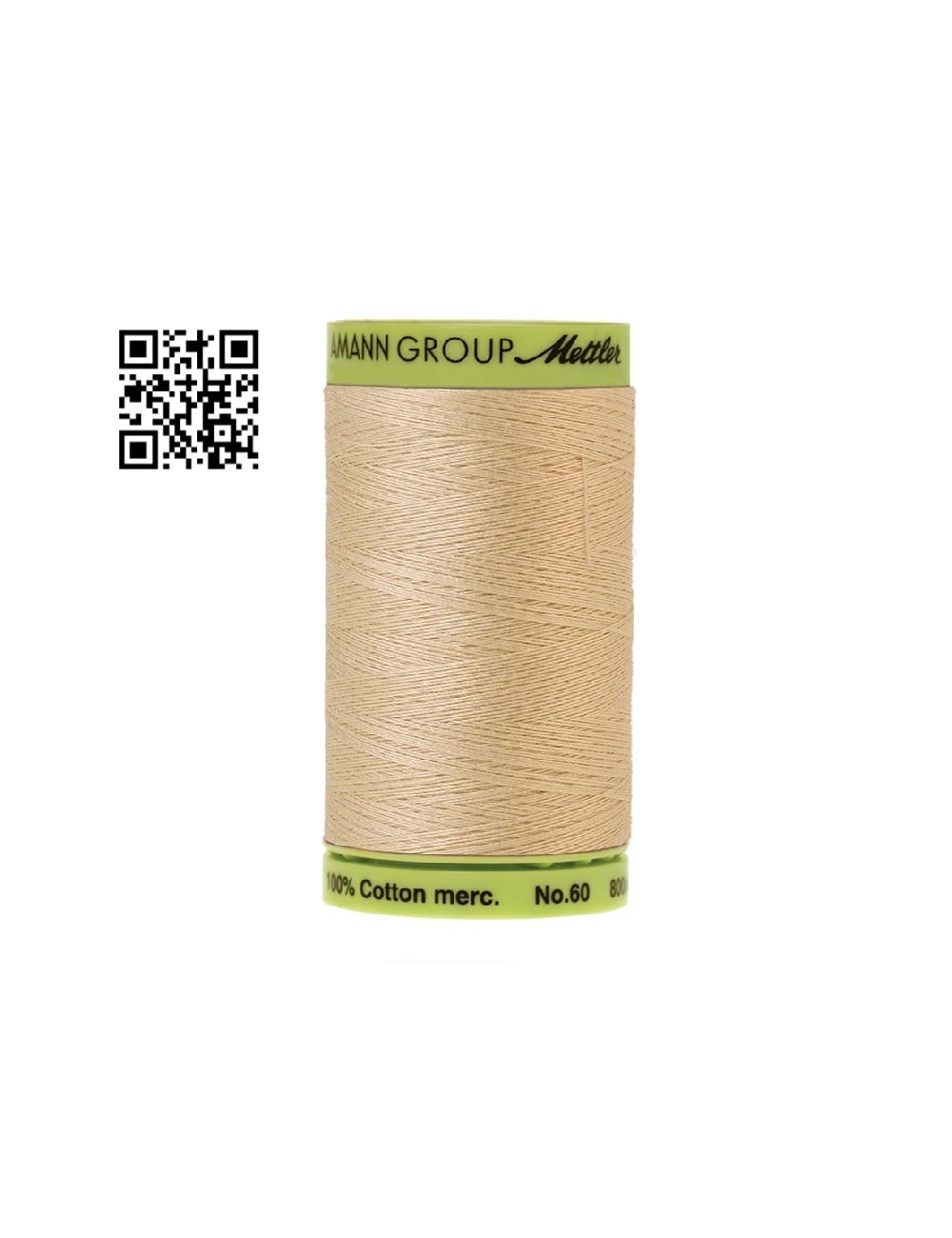 Hilo de algodón Silk Finish nº60 - Grupo Amann Mettler. Disponible en caja de 5 carretes de 800mts - Ref. 9248