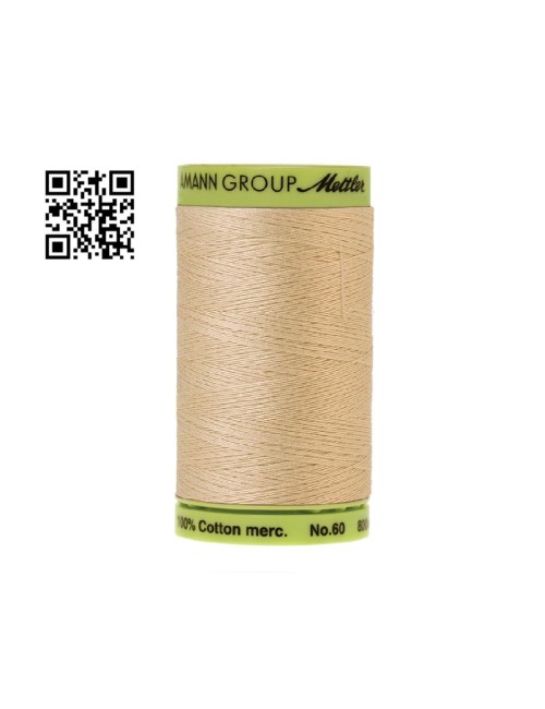 Hilo de algodón Silk Finish nº60 - Grupo Amann Mettler. Disponible en caja de 5 carretes de 800mts - Ref. 9248