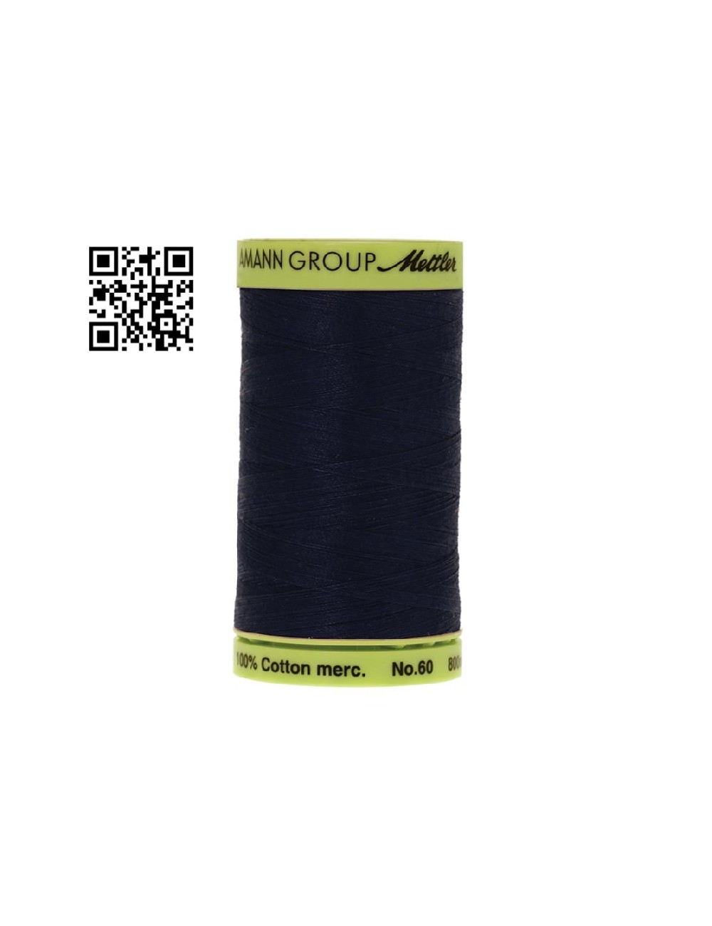 Hilo de algodón Silk Finish nº60 - Grupo Amann Mettler. Disponible en caja de 5 carretes de 800mts - Ref. 9248