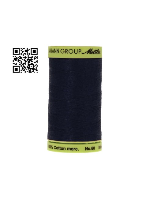 Hilo de algodón Silk Finish nº60 - Grupo Amann Mettler. Disponible en caja de 5 carretes de 800mts - Ref. 9248