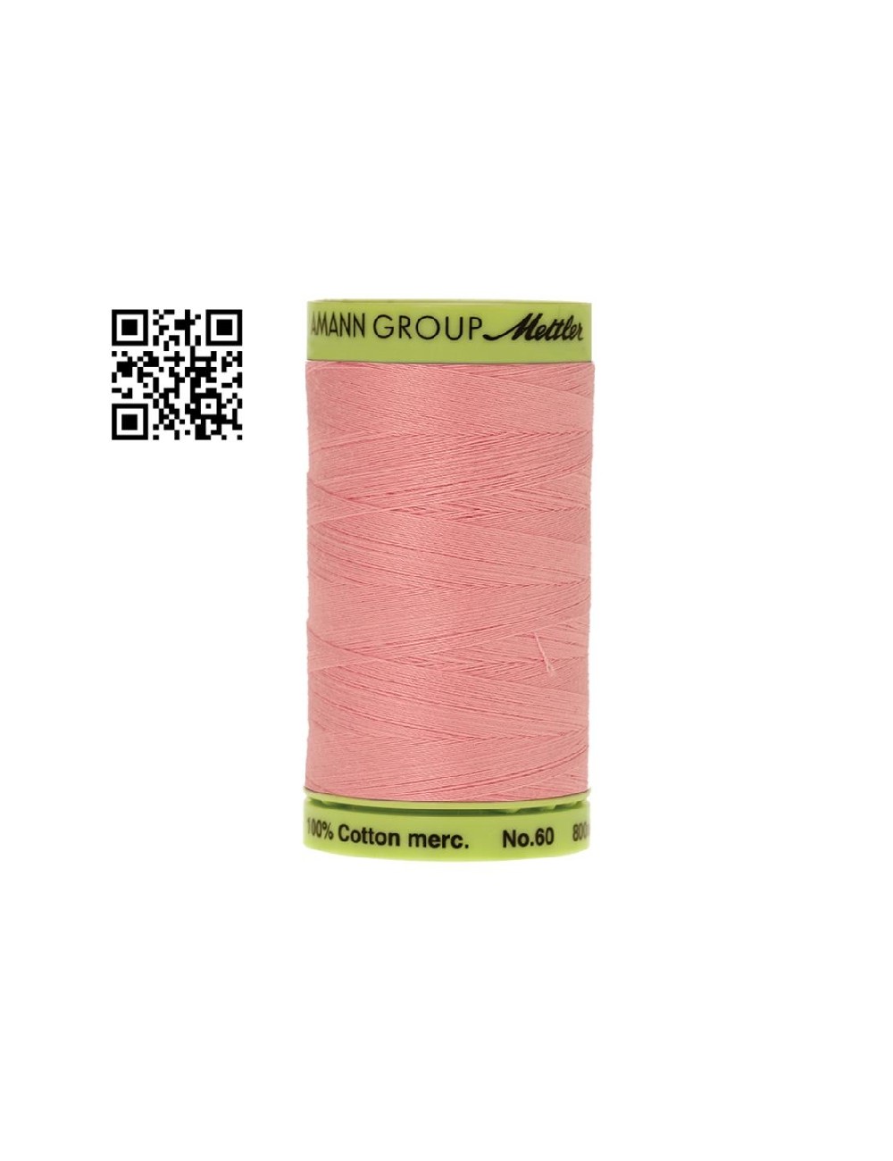 Hilo de algodón Silk Finish nº60 - Grupo Amann Mettler. Disponible en caja de 5 carretes de 800mts - Ref. 9248