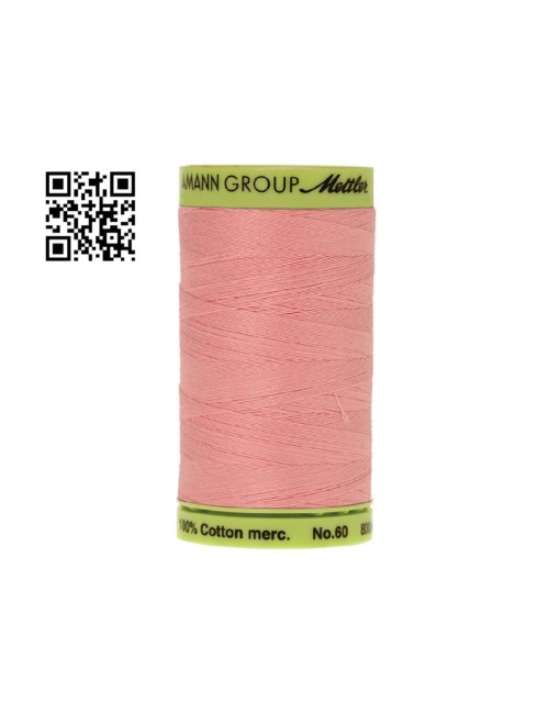 Hilo de algodón Silk Finish nº60 - Grupo Amann Mettler. Disponible en caja de 5 carretes de 800mts - Ref. 9248