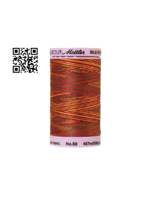 Hilo de algodón Silk Finish Multi nº50 - Grupo Amann Mettler. Disponible en caja de 5 carretes de 457mts - Ref. 9085