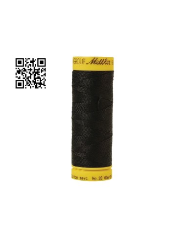 Hilo de algodón Silk Finish nº28 - Grupo Amann Mettler. Disponible en caja de 5 carretes de 80mts - Ref. 9128