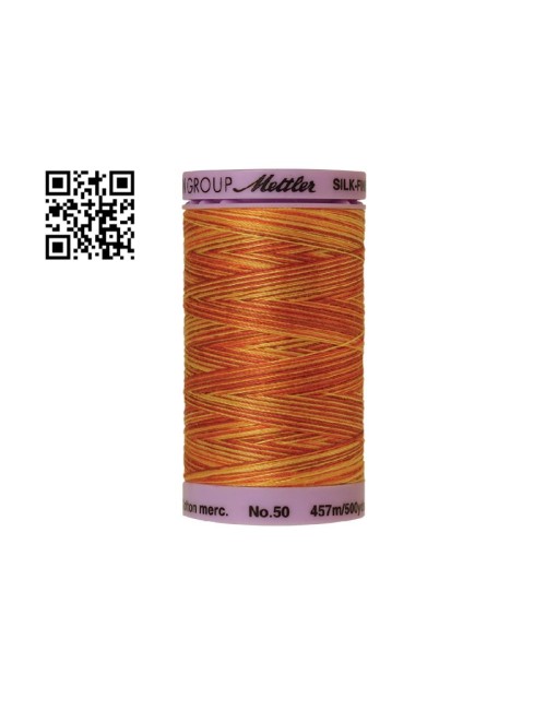 Hilo de algodón Silk Finish Multi nº50 - Grupo Amann Mettler. Disponible en caja de 5 carretes de 457mts - Ref. 9085