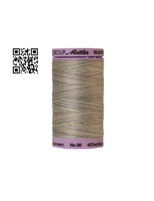 Hilo de algodón Silk Finish Multi nº50 - Grupo Amann Mettler. Disponible en caja de 5 carretes de 457mts - Ref. 9085