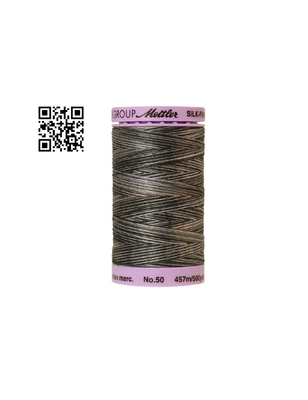 Hilo de algodón Silk Finish Multi nº50 - Grupo Amann Mettler. Disponible en caja de 5 carretes de 457mts - Ref. 9085