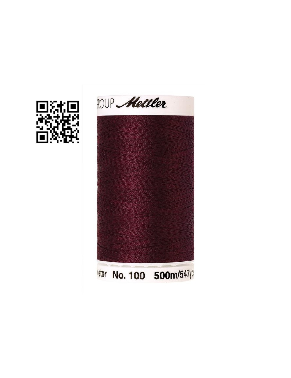 Hilo Coselotodo de poliester Seralon nº100 - Grupo Amann Mettler. Disponible en caja de 5 carretes de 500mts - Ref. 1679