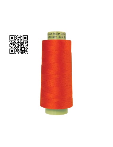 Hilo de algodón Silk Finish nº60 - Grupo Amann Mettler. Disponible en caja de 2 conos de 2743mts - Ref. 9160