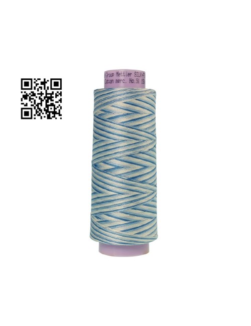 Hilo de algodón Silk Finish Multi nº50 - Grupo Amann Mettler. Disponible en caja de 2 conos de 1372mts - Ref. 9090