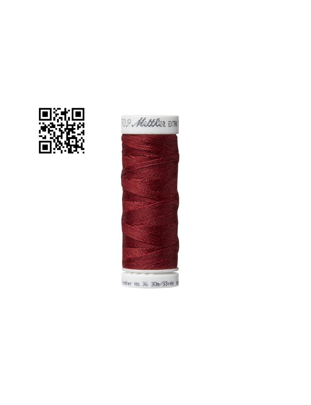 Hilo de poliester Extra Strong Torzal nº36  - Grupo Amann Mettler. Disponible en caja de 5 carretes de 30mts - Ref. 822