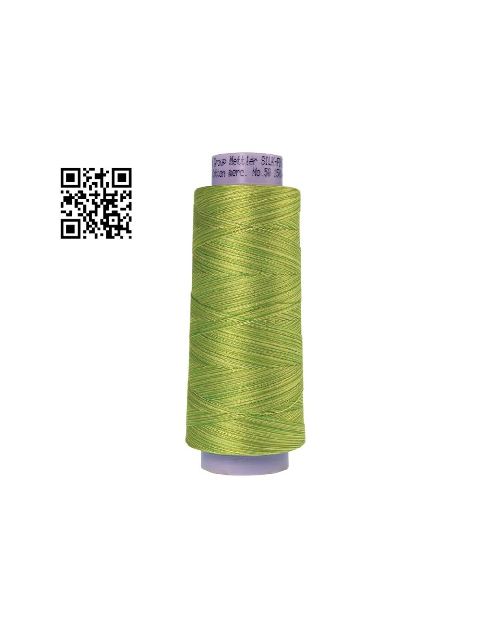 Hilo de algodón Silk Finish Multi nº50 - Grupo Amann Mettler. Disponible en caja de 2 conos de 1372mts - Ref. 9090