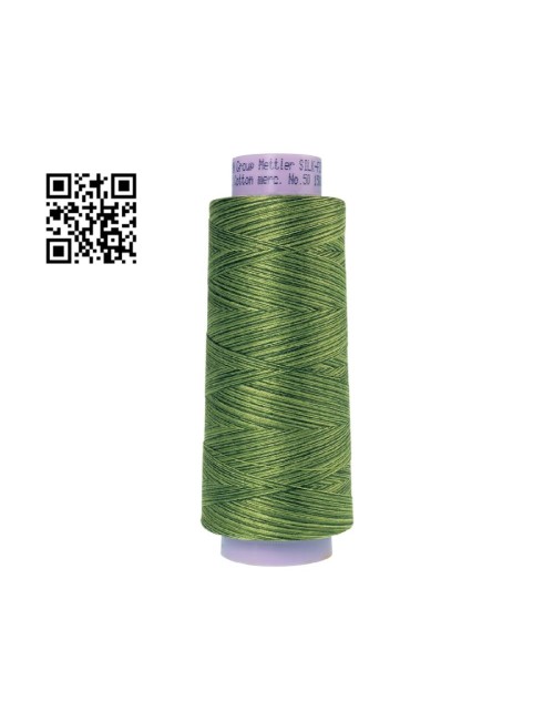 Hilo de algodón Silk Finish Multi nº50 - Grupo Amann Mettler. Disponible en caja de 2 conos de 1372mts - Ref. 9090