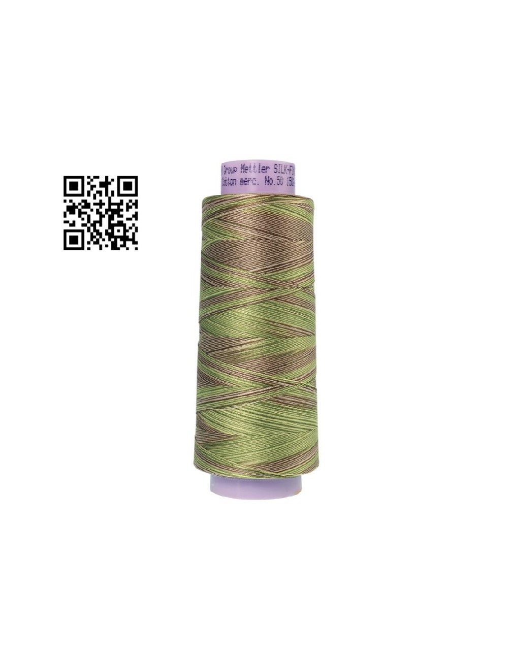 Hilo de algodón Silk Finish Multi nº50 - Grupo Amann Mettler. Disponible en caja de 2 conos de 1372mts - Ref. 9090