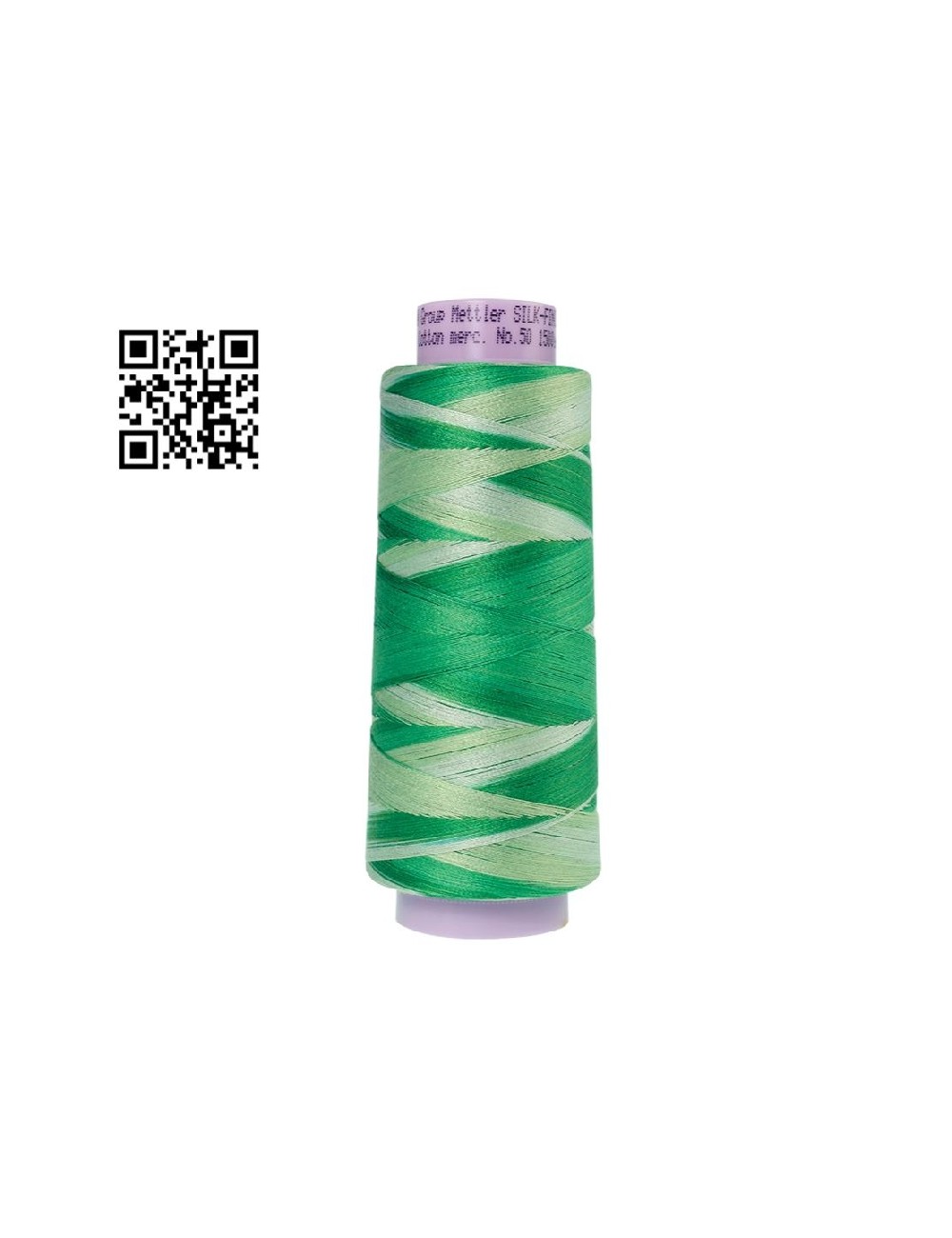 Hilo de algodón Silk Finish Multi nº50 - Grupo Amann Mettler. Disponible en caja de 2 conos de 1372mts - Ref. 9090