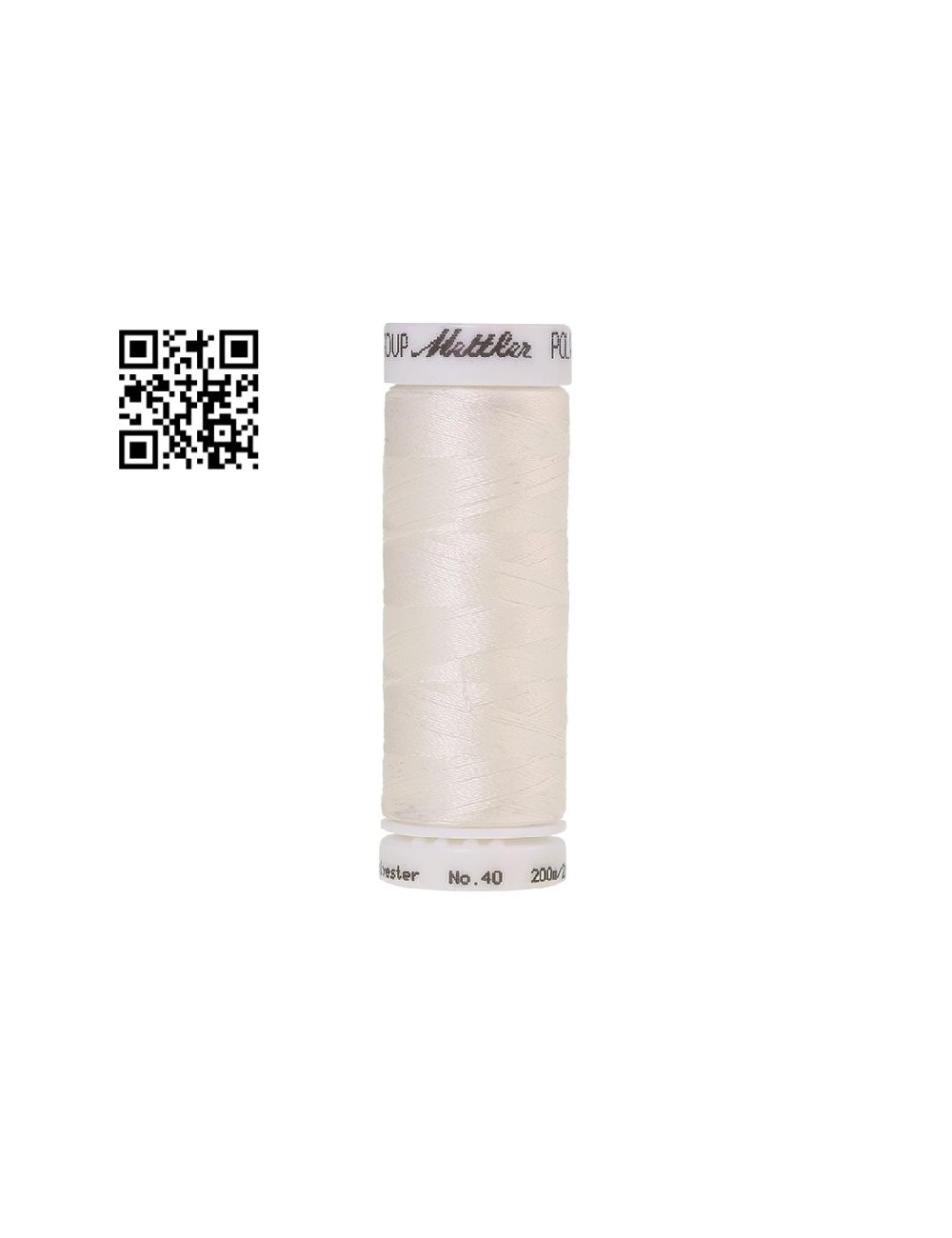 Hilo de poliester Poly Sheen nº40 - Grupo Amann Mettler. Disponible en caja de 5 carretes de 200mts - Ref. 3406